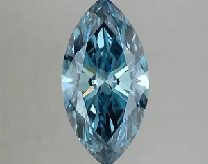 3.44ct FANCY VIVID  BLUE VS1 Marquise (IGI)