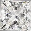 3.44ct F VVS2 Princess (IGI), image 1