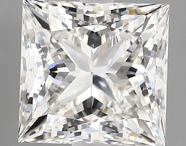 3.44ct F VVS2 Princess (IGI)