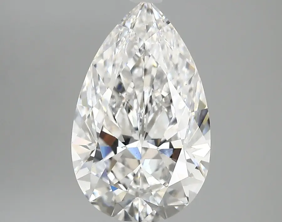 3.44ct E VVS2 Pear (IGI)