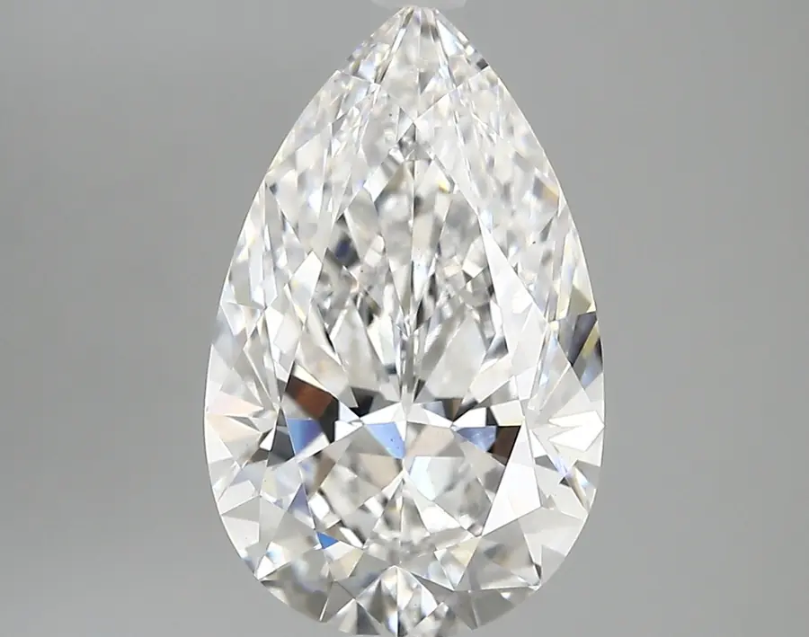 3.44ct E VVS2 Pear (IGI)