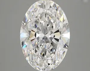 3.44ct D VS1 Oval (IGI)