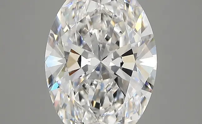 3.44ct D VS1 Oval (IGI)
