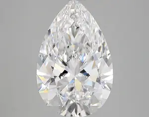3.43ct D VVS2 Pear (IGI)