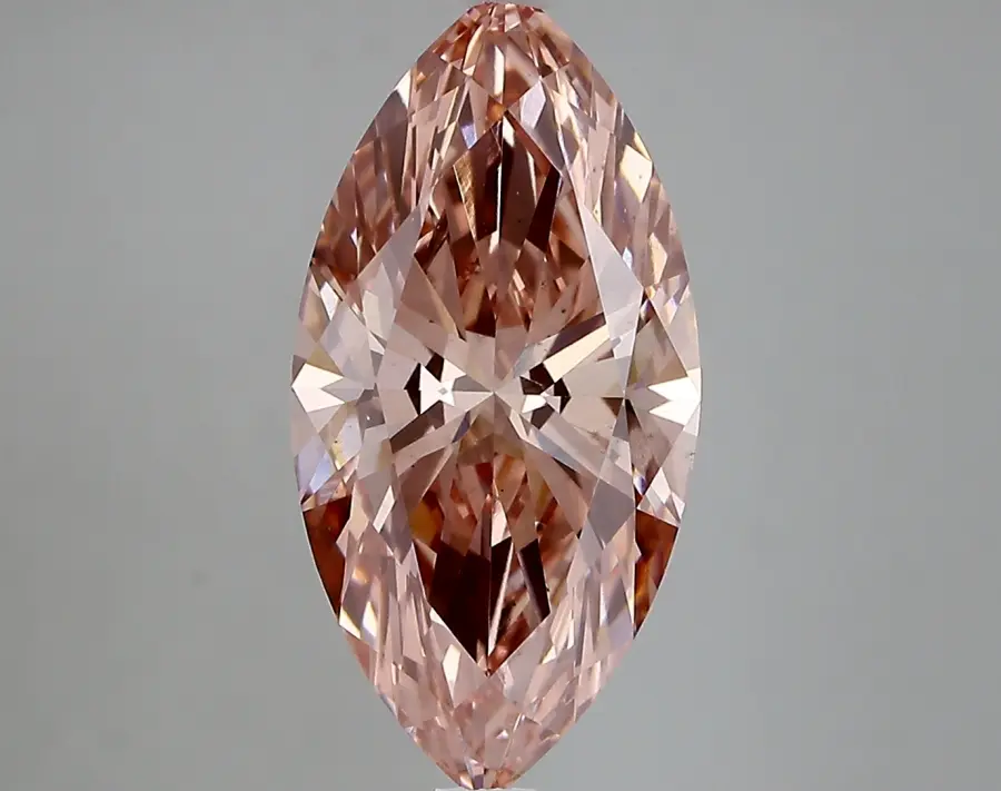 3.42ct FANCY VIVID  PINK VS2 Marquise (IGI)