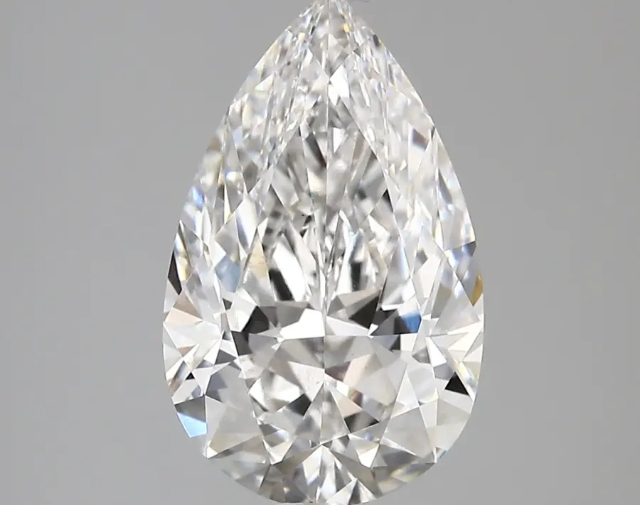 3.42ct E VVS2 Pear (IGI)