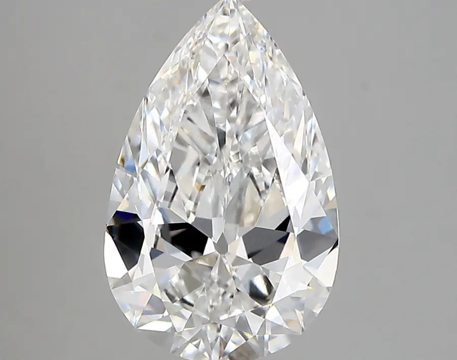3.41ct E VVS2 Pear (IGI)