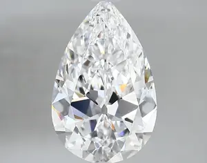 3.41ct E VS1 Pear (IGI)