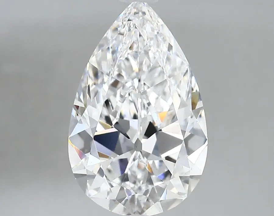3.41ct E VS1 Pear (IGI)