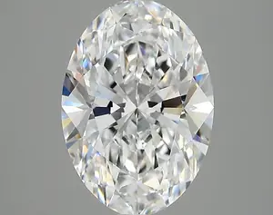 3.41ct D VVS2 Oval (IGI)