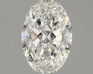 3.40ct F VVS2 Oval (IGI)