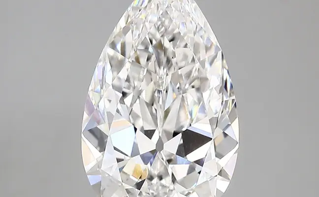 3.39ct D VVS2 Pear (IGI)