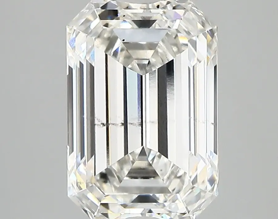 3.38ct F SI1 Emerald (IGI)
