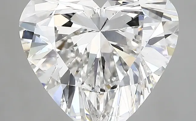 3.38ct F VS2 Heart (GIA)