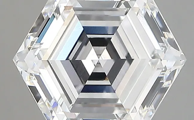 3.38ct D VVS2 Hexagon (IGI)