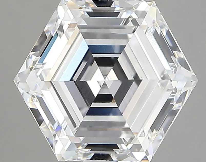 3.38ct D VVS2 Hexagon (IGI)