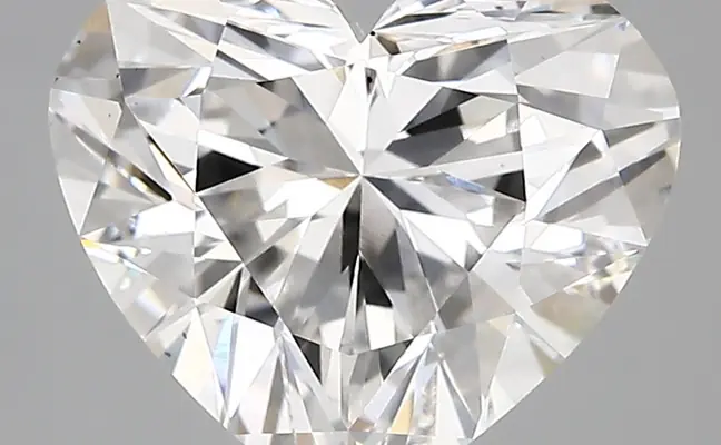 3.38ct D VS2 Heart (IGI)