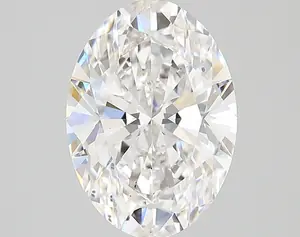 3.37ct E SI1 Oval (GIA)