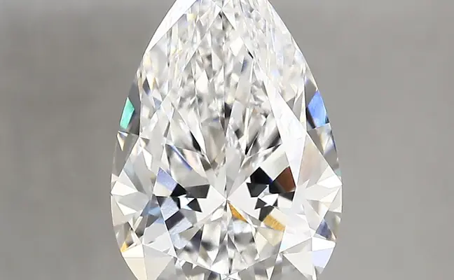 3.37ct E VVS2 Pear (IGI)