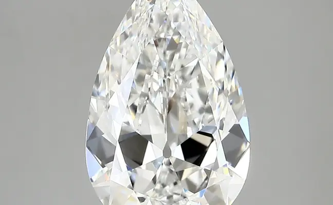 3.37ct E VVS2 Pear (IGI)
