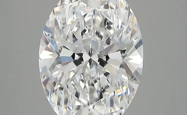 3.37ct D VVS2 Oval (IGI)