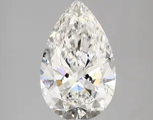 3.36ct F VVS2 Pear (IGI)