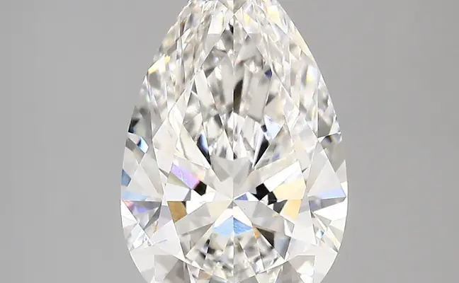 3.36ct F VVS2 Pear (IGI)