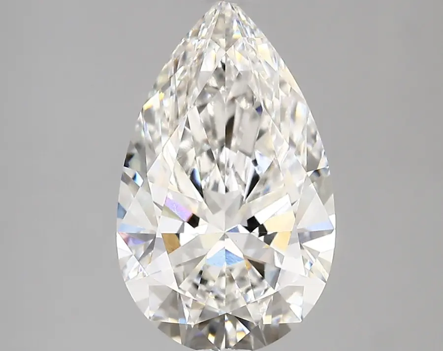 3.36ct F VVS2 Pear (IGI)