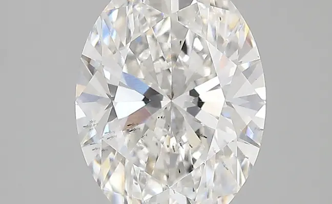 3.35ct F SI1 Oval (IGI)
