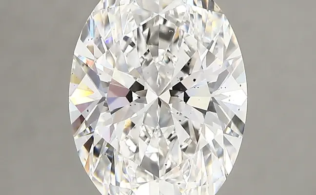 3.35ct F SI1 Oval (IGI)