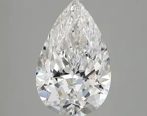 3.35ct D VS2 Pear (IGI)