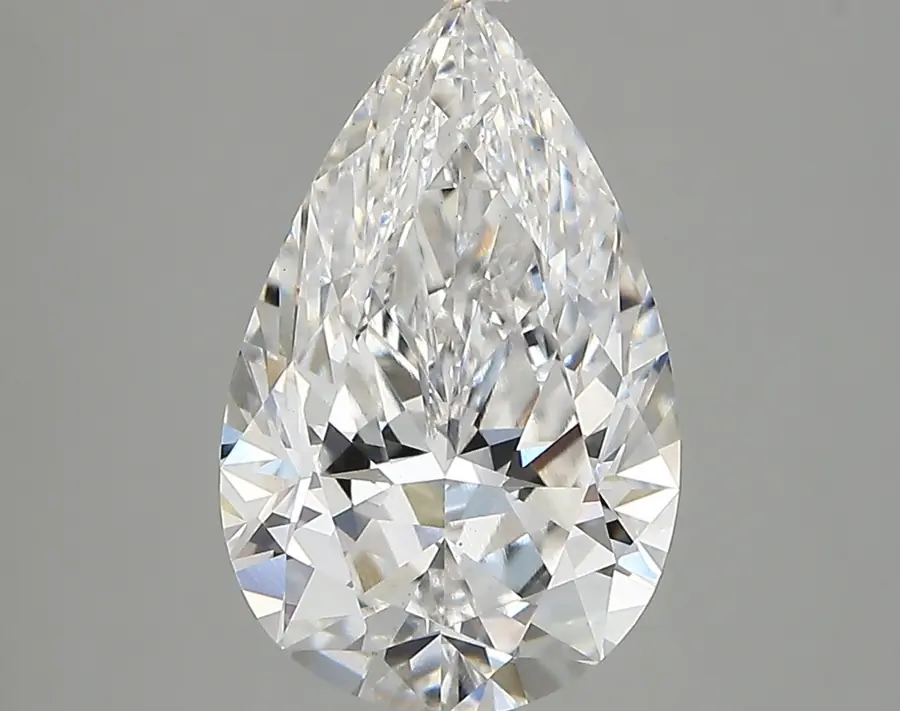 3.35ct D VS2 Pear (IGI)