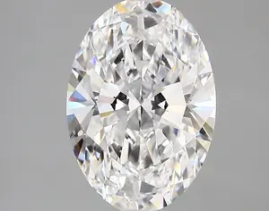3.35ct D VS1 Oval (IGI)