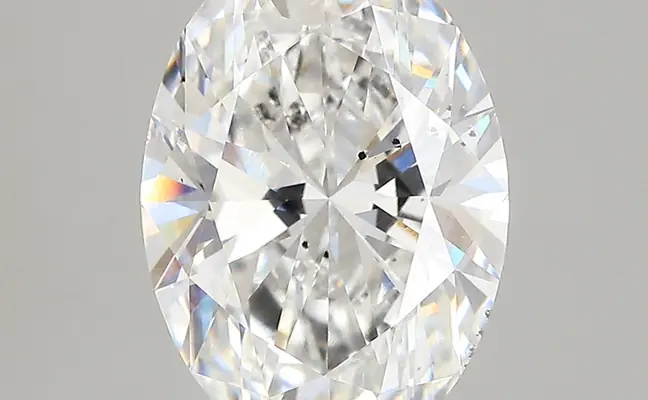 3.34ct F SI1 Oval (IGI)