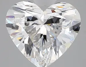 3.34ct E VVS2 Heart (IGI)