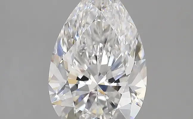 3.34ct D VVS2 Pear (IGI)