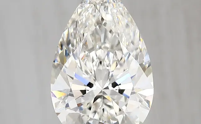 3.32ct F VS1 Pear (IGI)