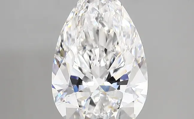 3.32ct D VS1 Pear (IGI)