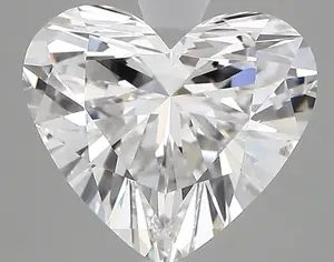 3.32ct D VVS2 Heart (IGI)