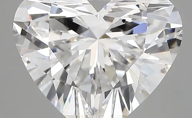 3.32ct D VVS2 Heart (IGI)