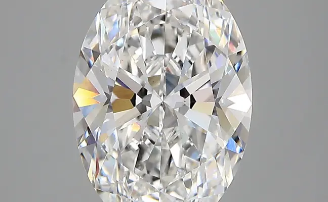 3.32ct E VS1 Oval (IGI)