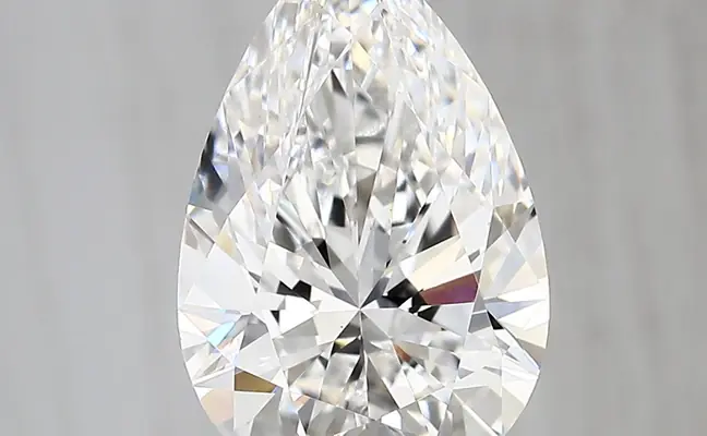 3.31ct E VVS2 Pear (IGI)