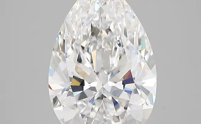 3.31ct D VVS2 Pear (IGI)