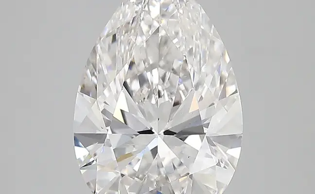 3.30ct G VS2 Pear (GIA)