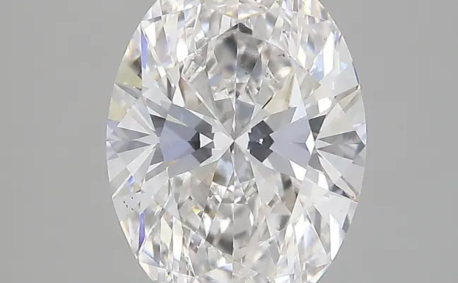 3.29ct G VS2 Oval (GIA)