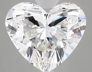 3.28ct E VS2 Heart (GIA)