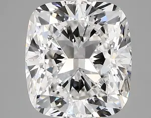 3.28ct E SI1 Cushion (GIA)