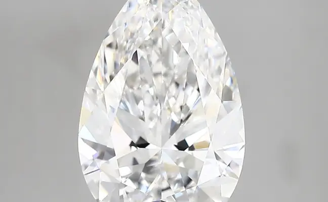 3.28ct E VVS2 Pear (IGI)