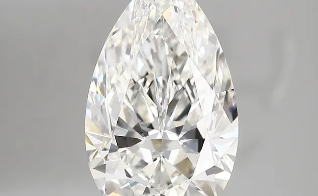 3.28ct F VVS2 Pear (IGI)