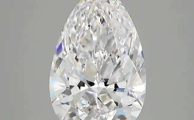 3.28ct D VVS2 Pear (IGI)